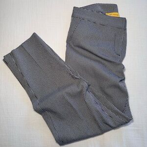 St. John Gingham Checkered Pants